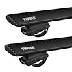 Bagażnik dachowy Thule z WingBarem Black Jeep Renegade 5-dr SUV z relingami dachowymi 15-24