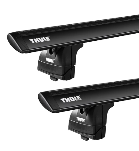 Bagażnik dachowy Thule z WingBarem Black Lancia Phedra 5-dr MPV z T-Profilem 02-10