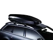 Bagażnik dachowy Thule z WingBarem Black Mercedes Benz C-Klasse 5-dr Nieruchomość z relingami dachowymi 07-14