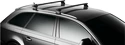 Bagażnik dachowy Thule z WingBarem Black Opel Combo Tour 4-dr MPV z punktami stałymi 02-11