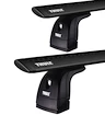 Bagażnik dachowy Thule z WingBarem Black Opel Corsa C 3-dr Hatchback z punktami stałymi 04-06