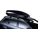 Bagażnik dachowy Thule z WingBarem Black Peugeot 207 SW 5-dr Nieruchomość z relingami dachowymi 07-12