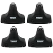 Bagażnik dachowy Thule z WingBarem Mitsubishi Attrage 4-dr Sedan z gołym dachem 13-24