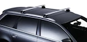 Bagażnik dachowy Thule z WingBarem Peugeot 807 5-dr MPV z T-Profilem 02-10