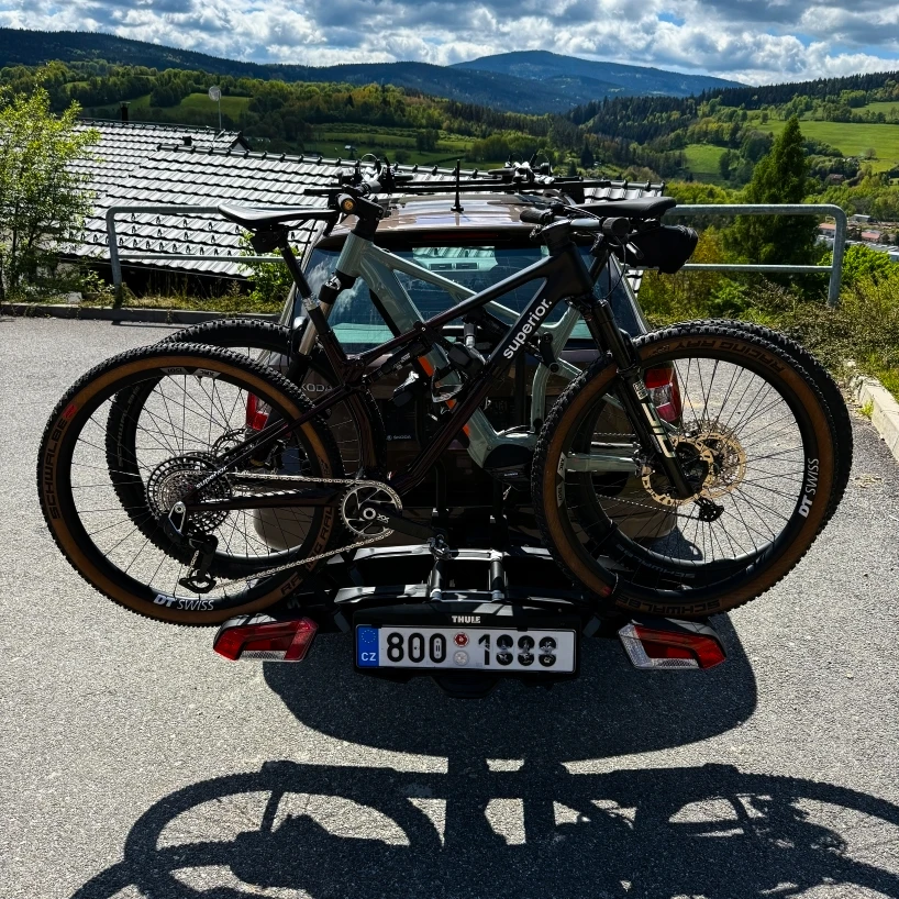 Bagażnik rowerowy na hak holowniczy Thule EasyFold 3 (945)