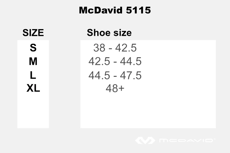 Bandaż na kostkę McDavid  5115 Gel Pads XL