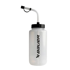 Bidon hokejowy Bauer STRAW TOP WATER BOTTLE White