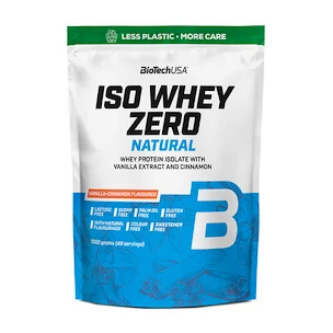 BioTech USA Iso Whey Zero Natural 1000 g Truskawka