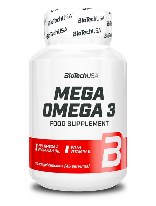 BioTech USA Mega Omega 3 90 caps
