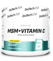 BioTech USA MSM + Vitamin C 150 g cytryna