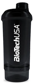BioTech USA Wave + Compact 500 ml + 150 ml czarny