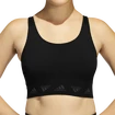 Biustonosz damski adidas  Aeroknit Light Support Bra Black