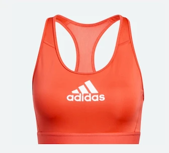 Biustonosz damski adidas  Drst Ask Bra Red