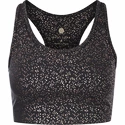 Biustonosz damski Endurance  AthleciFranz Deluxe Printed Sports Bra Dark