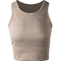 Biustonosz damski Endurance  Flowee Seamless Sports Bra Warm Taupe