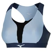 Biustonosz damski Mizuno  High Support Bra Bue Blizzard