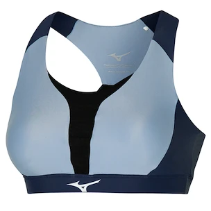 Biustonosz damski Mizuno  High Support Bra Bue Blizzard S