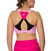 Biustonosz damski Mizuno  High Support Bra Pink Peacock