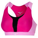 Biustonosz damski Mizuno  High Support Bra Pink Peacock