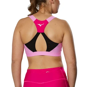 Biustonosz damski Mizuno  High Support Bra Pink Peacock S