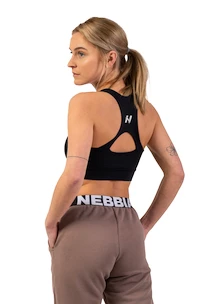 Biustonosz damski Nebbia  Active Sports Bra with medium impact 413 black