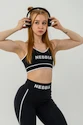 Biustonosz damski Nebbia Barbell Therapy My Rules 608 black