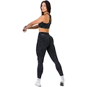 Biustonosz damski Nebbia NEBBIA x OLYMPIA Washed Medium-Support Sports Bra GOLDEN AGE 778 black