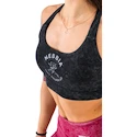 Biustonosz damski Nebbia NEBBIA x OLYMPIA Washed Medium-Support Sports Bra GOLDEN AGE 778 black