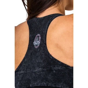 Biustonosz damski Nebbia NEBBIA x OLYMPIA Washed Medium-Support Sports Bra GOLDEN AGE 778 black