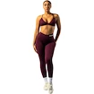 Biustonosz damski Nebbia STRONG BEAUTY Medium-Support Sports Bra TWIST-KNOT 423 dark red