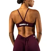 Biustonosz damski Nebbia STRONG BEAUTY Medium-Support Sports Bra TWIST-KNOT 423 dark red