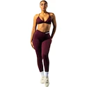 Biustonosz damski Nebbia STRONG BEAUTY Medium-Support Sports Bra TWIST-KNOT 423 dark red