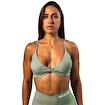 Biustonosz damski Nebbia STRONG BEAUTY Medium-Support Sports Bra TWIST-KNOT 423 light green