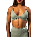 Biustonosz damski Nebbia STRONG BEAUTY Medium-Support Sports Bra TWIST-KNOT 423 light green