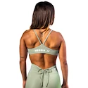 Biustonosz damski Nebbia STRONG BEAUTY Medium-Support Sports Bra TWIST-KNOT 423 light green