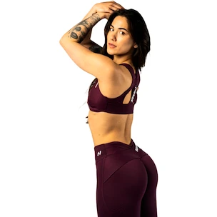 Biustonosz damski Nebbia STRONG BEAUTY Sports Bra 424 dark red