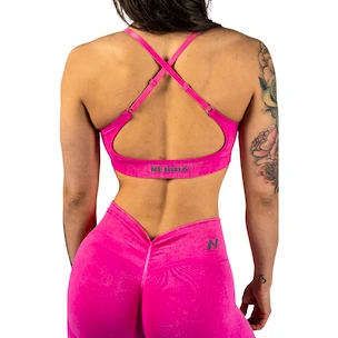 Biustonosz damski Nebbia TOTALLY SEAMLESS Medium-Support Sports Bra 305 pink