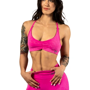 Biustonosz damski Nebbia TOTALLY SEAMLESS Medium-Support Sports Bra 305 pink