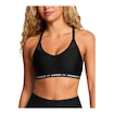 Biustonosz damski Under Armour  Crossback Low Bra Black