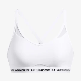 Biustonosz damski Under Armour Crossback Low Bra White