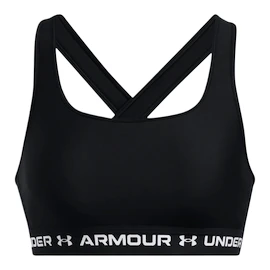 Biustonosz damski Under Armour Crossback Mid Bra Black