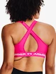 Biustonosz damski Under Armour  Crossback Mid Bra-PNK