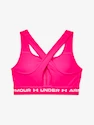 Biustonosz damski Under Armour  Crossback Mid Bra-PNK