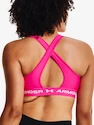 Biustonosz damski Under Armour  Crossback Mid Bra-PNK