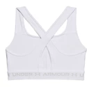 Biustonosz damski Under Armour  Crossback Mid Bra-WHT