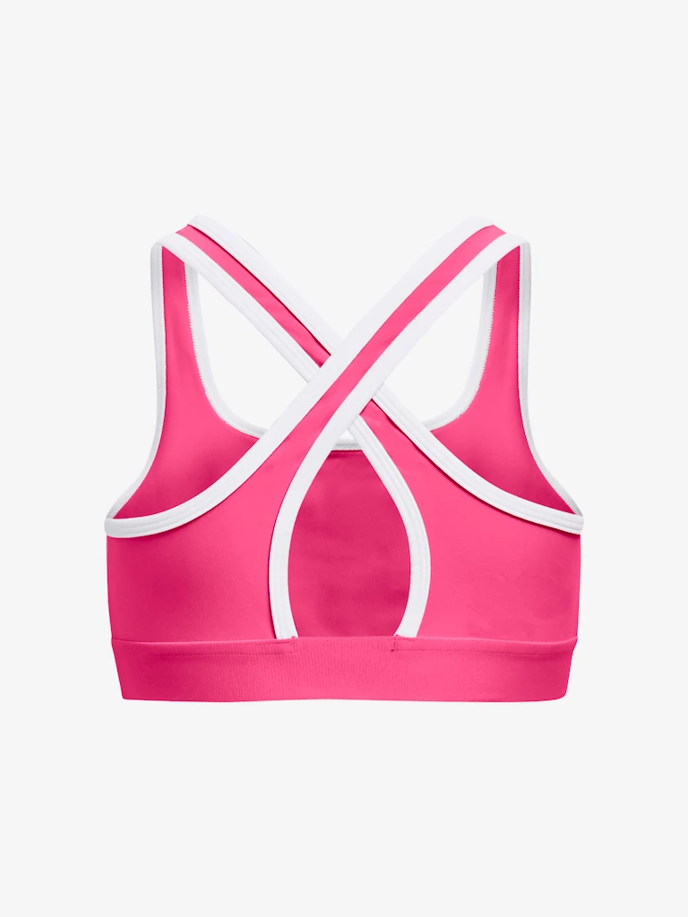 Biustonosz damski Under Armour  G Crossback Graphic-PNK