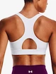 Biustonosz damski Under Armour  HG Armour Mid Padless-WHT