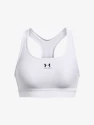 Biustonosz damski Under Armour  HG Armour Mid Padless-WHT