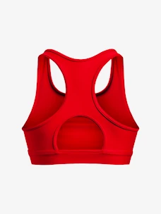 Biustonosz damski Under Armour  HG Mid Padless-RED