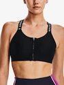 Biustonosz damski Under Armour  Infinity High Bra Zip-BLK S